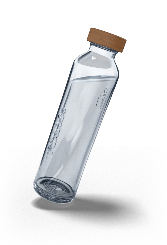 Bottiglia D'Acqua In Vetro Con Cristallo Di Ametista - Ricarica Energetica, Ideale Per Yoga, Meditazione E Vita Sana - Foto 9