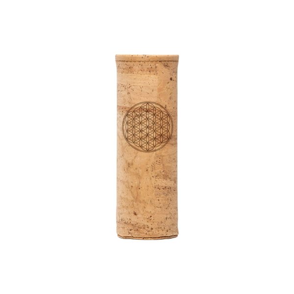 Eco friendly cork sleeve for bottle for structured water